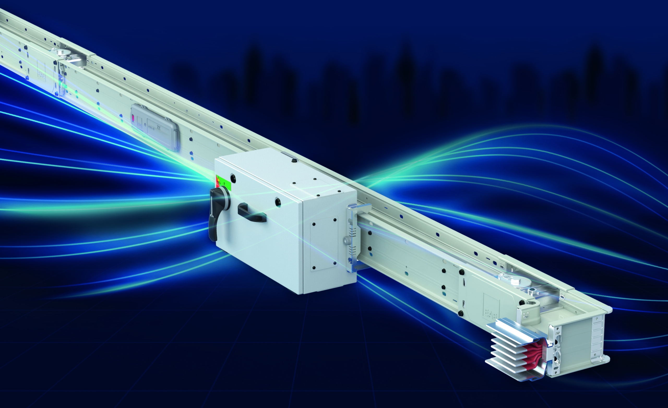 E-Line KX Busbar System for Power Transmission and Distribution